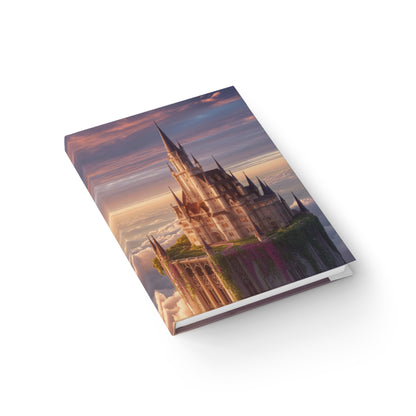 fantasy castle ruled journal,