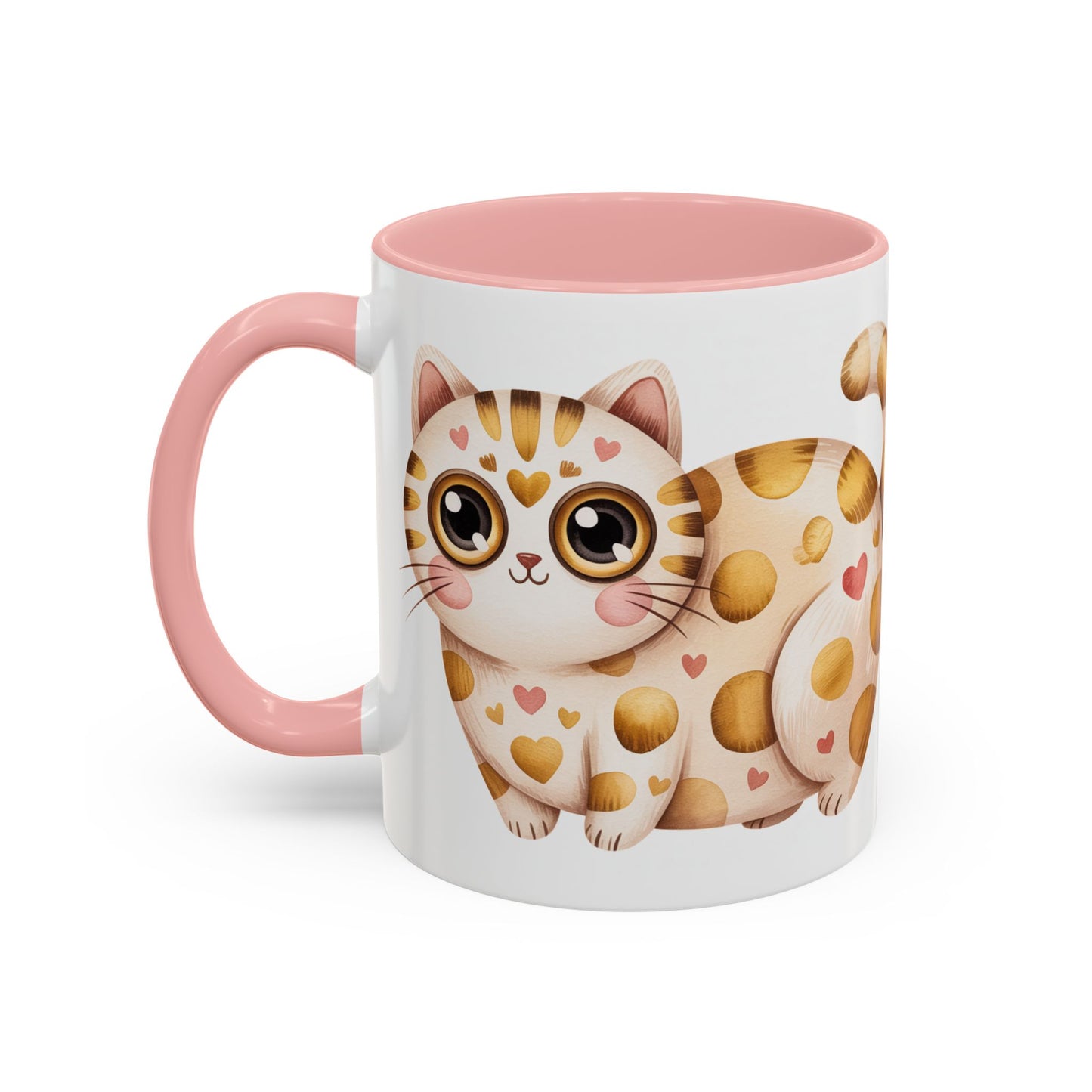 Cute Cat Coffee Mug | Kawaii Kitty Mug | Adorable Cat Lover Gift | Cozy Animal Mug | 11oz & 15oz Ceramic Cup