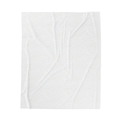 Minimalist Botanical Throw Blanket – Modern Leaf Design Cozy Neutral Home Decor Gift