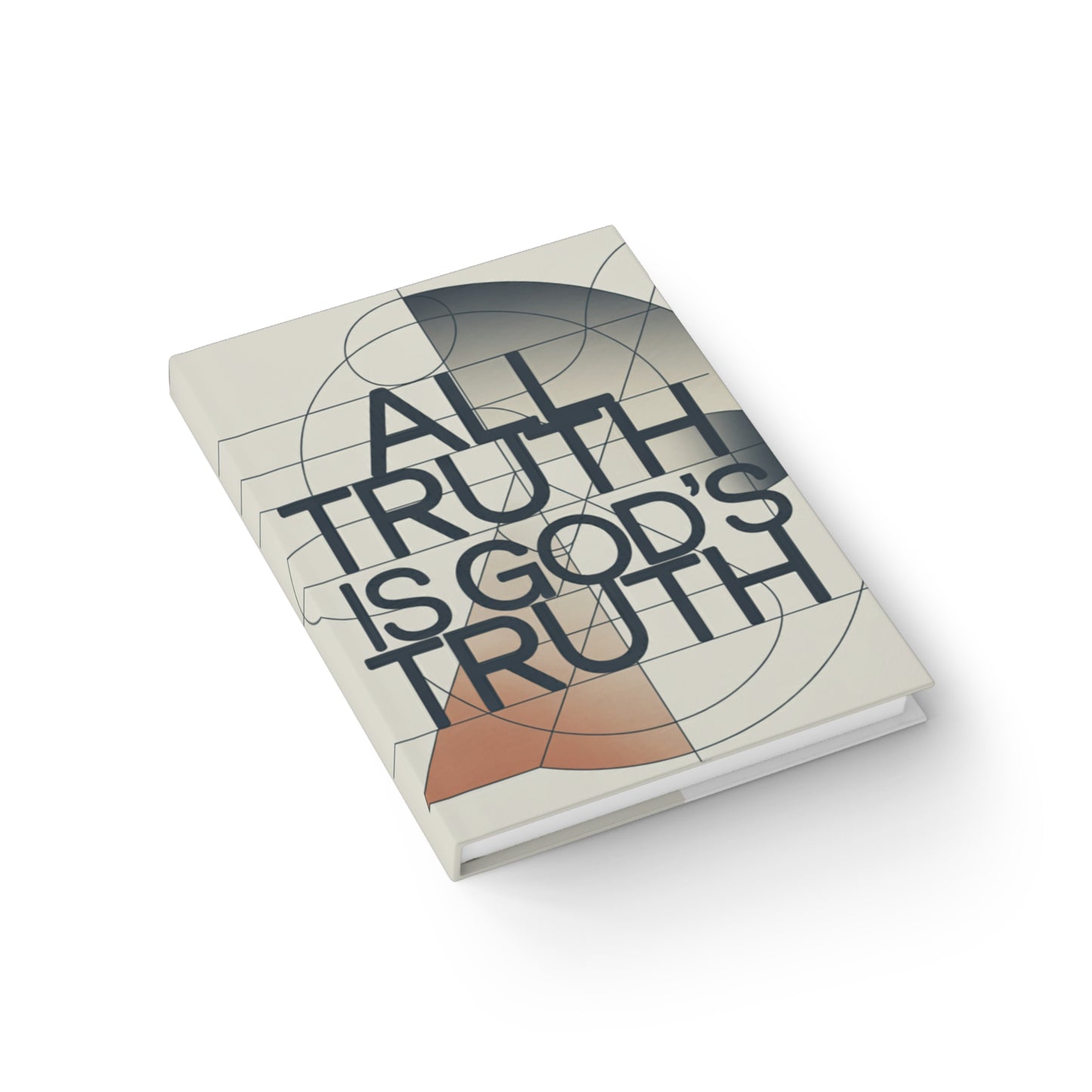 All Truth Is God’s Truth Journal – Christian Hardcover Notebook, Faith-Based Aesthetic Prayer Journal, Inspirational Christian Gift