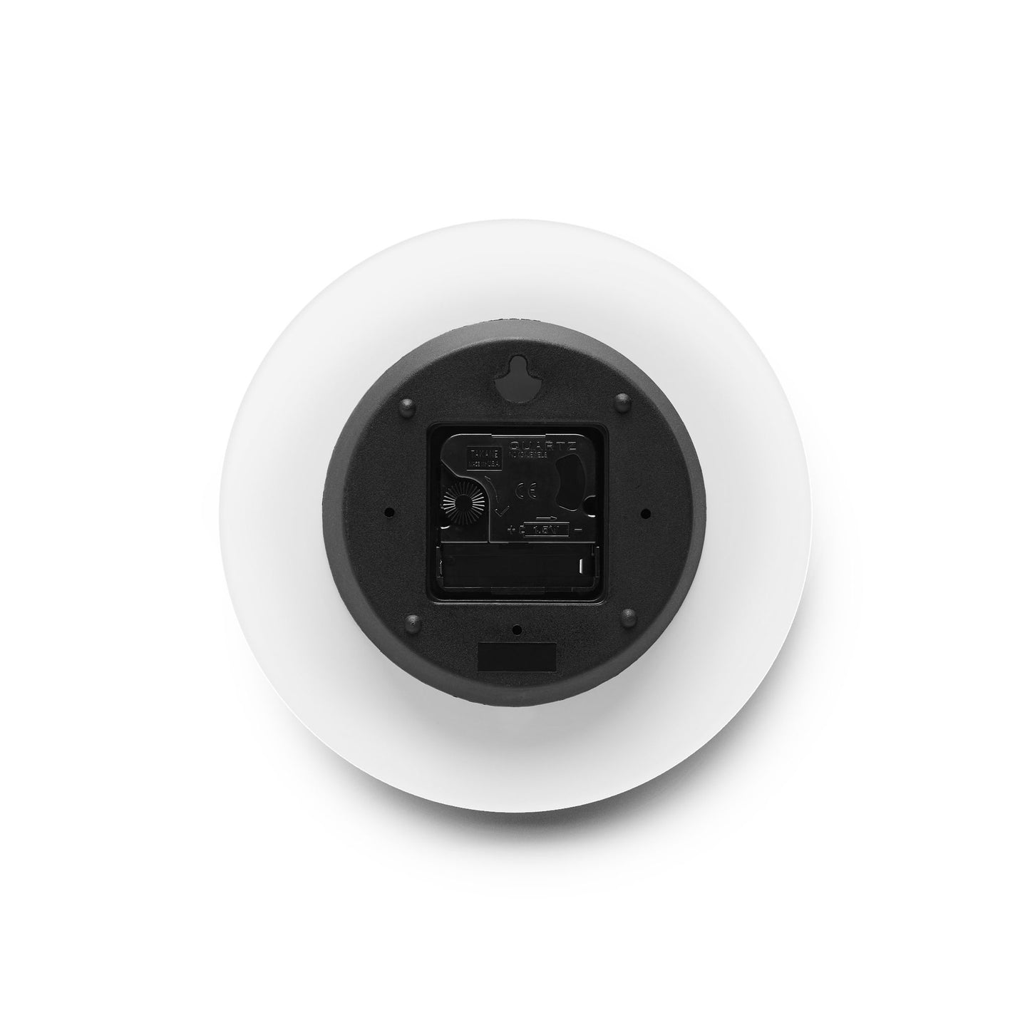 Modern Navy & Copper Wall Clock – Geometric Round Clock for Office or Home Decor