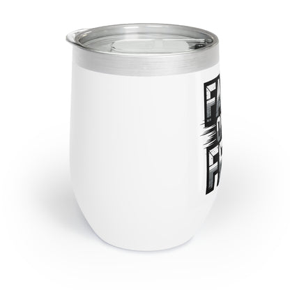 Faith Over Fear Tumbler – Christian Stainless Steel Travel Cup, Inspirational Drinkware Gift for Men & Women, Motivational Scripture Mug